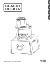 Black & Decker FX810 Manual do usuário