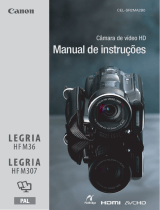 Canon LEGRIA HF M307 Manual do usuário