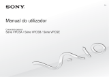 Sony VPCSB3C5E Instruções de operação