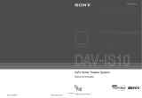 Sony DAV-IS10 Instruções de operação