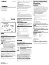 Sony AC-LS5 Manual do proprietário