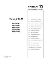 Varian Turbo-V 81-M Series Manual do usuário