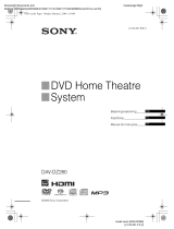 Sony DAV-DZ280 Instruções de operação