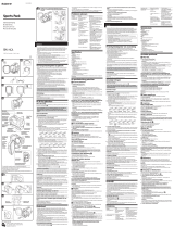 Sony SPK-HCA Manual do proprietário