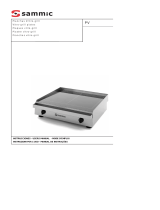 Sammic Vitro-grill PV-650 Manual do usuário