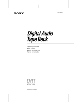 Sony DTC-690 Instruções de operação