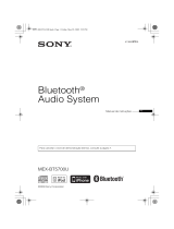 Sony MEX-BT5700U Instruções de operação
