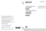Sony SLT-A57 Instruções de operação