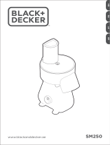 Black & Decker SM250 Manual do usuário