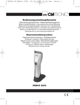 Clatronic HSMR 2592 Manual do proprietário