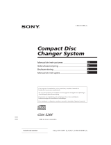 Sony CDX-52RF Manual do proprietário