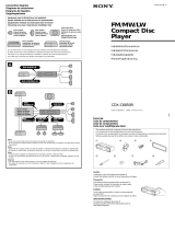 Sony CDX-C6850R Manual do usuário