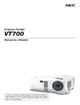 NEC VT700 Manual do proprietário