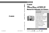 Canon PowerShot A720 IS Guia de usuario