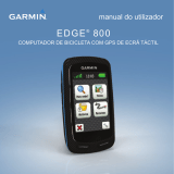 Garmin Edge 800 + Topo Karte Manual do usuário