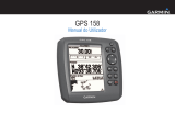 Garmin GPS 158 Manual do usuário