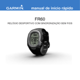Garmin FR60 Manual do proprietário