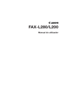 Canon FAX-L280 Guia de usuario