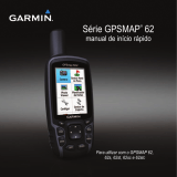 Garmin GPSMAP 62SC Manual do proprietário