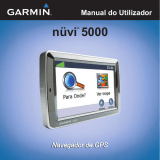 Garmin Nuvi 5000 Manual do usuário