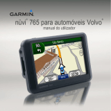 Garmin Nüvi 765 for Volvo Cars Manual do usuário