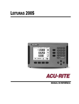 ACU-RITE 200S Manual do usuário
