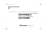 Pioneer AVH-P6400CD Manual do usuário