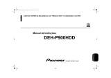 Pioneer deh-p900hdd Manual do usuário