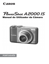 Canon PowerShot A2000 IS Guia de usuario