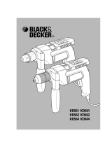 Black & Decker KD562 Manual do usuário