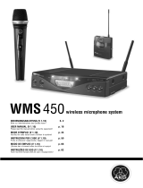 AKG WMS450 Manual do proprietário