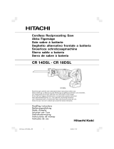 Hitachi CR18DSL Manual do proprietário