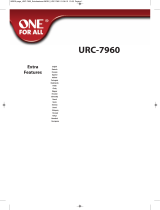 One For All URC-7960 Extra Manual do proprietário