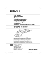 Hitachi G 13 SB 3 Manual do proprietário