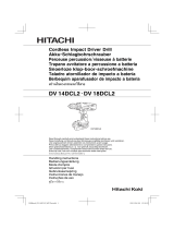 Hitachi DV 18DCL2 Manual do proprietário