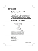 Hitachi DV 18DSFL Manual do proprietário