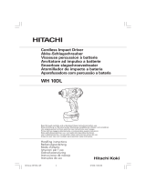 Hitachi WH10DL Manual do proprietário