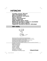 Hitachi WR 14DSL Manual do usuário