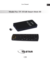 TV STAR Smart Stick III Manual do usuário