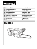 Makita BUC250 Manual do proprietário