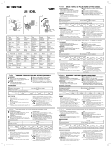 Hitachi UB18DEL Manual do proprietário