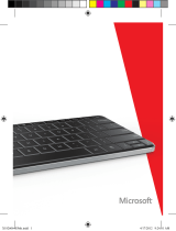 Microsoft Wedge Mobile Keyboard Manual do proprietário
