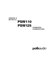 Polk Audio PSW110 Manual do usuário