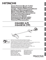 Hitachi CG40EYA-TP Manual do proprietário