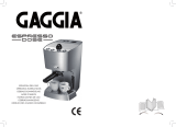 Gaggia 9335I00B0011 Manual do usuário