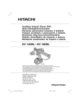 Hitachi DV18DBL Handling Instructions Manual