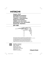 Hitachi dv 18 v Manual do proprietário