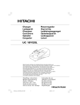 Hitachi UC 18YGSL Manual do proprietário