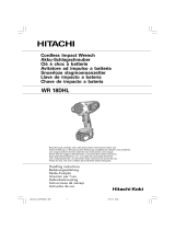 Hitachi WR 18DHL Manual do usuário