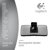 Logitech Rechargeable Speaker S315i Manual do proprietário